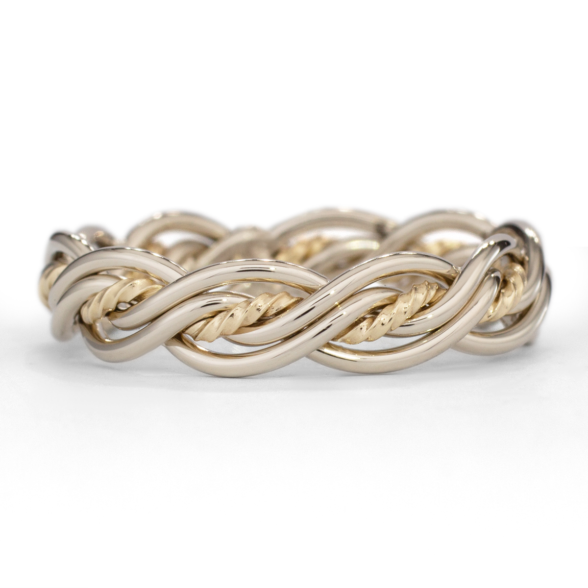 Five Strand Ring - HandWovenBands.com